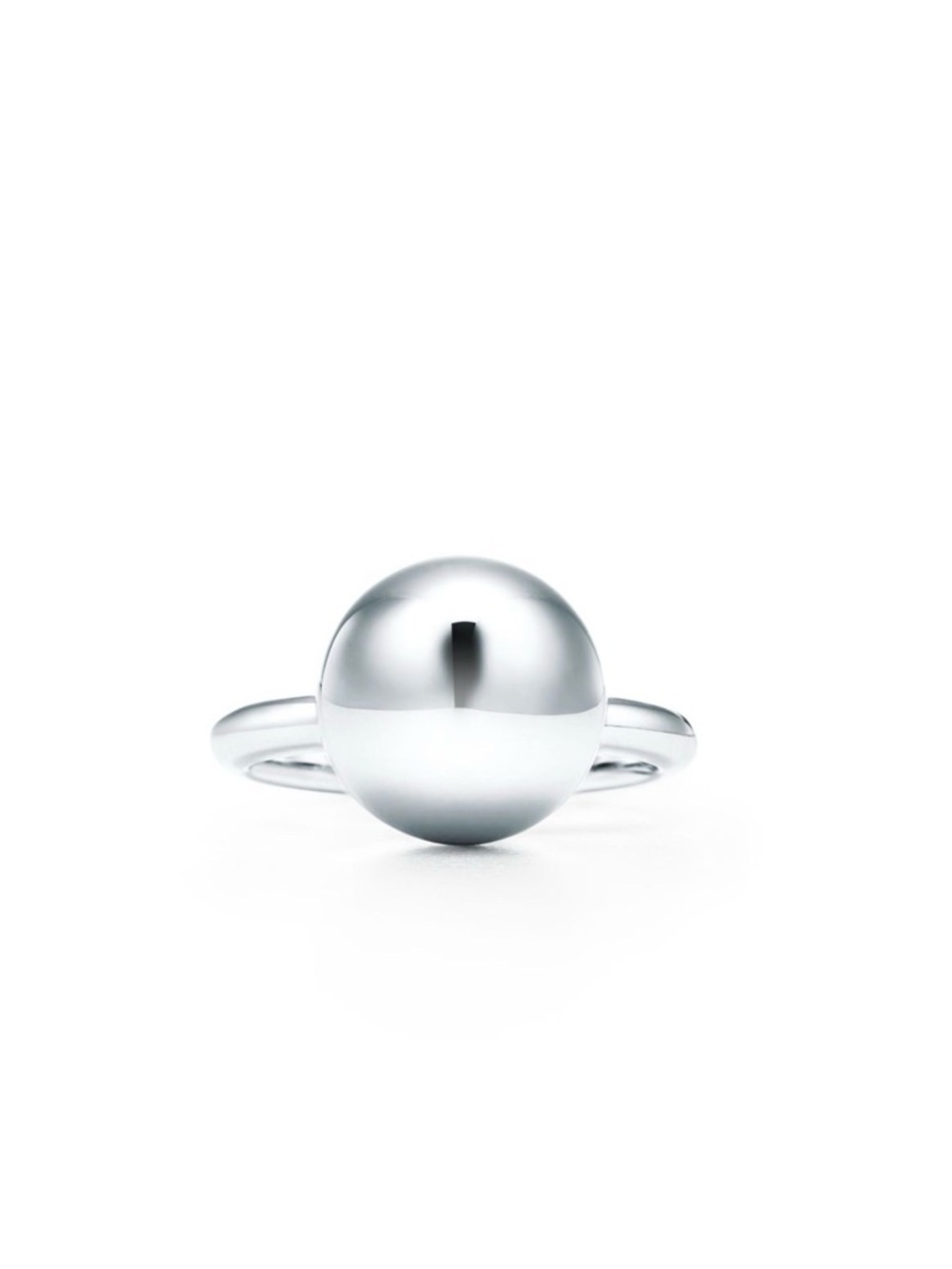 Tiffany & Co HardWear Ball Ring 12mm Sterling Silver 925 Rare